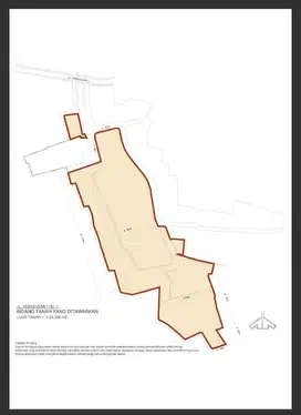 Dijual Tanah Luas 24.256 m²  Di Jl. Raya Kebagusan Jaksel