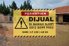Tanah Murah di Bawah NJOP di Cilendek dekat RSUD Kota Bogor