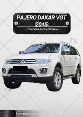 TERJANGKAU |  PAJERO DAKAR VGT 2.5 AT 2015 kondisi istimewa siap pakai