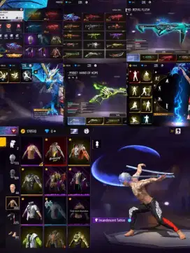 Jual akun ff ber SG