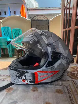 Dijual helm KYT R2R PRO ASSAULT MATT SIZE XL