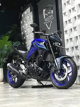 ODO 1RB‼️Yamaha MT25 th 2023 biru - Ayu Mustika