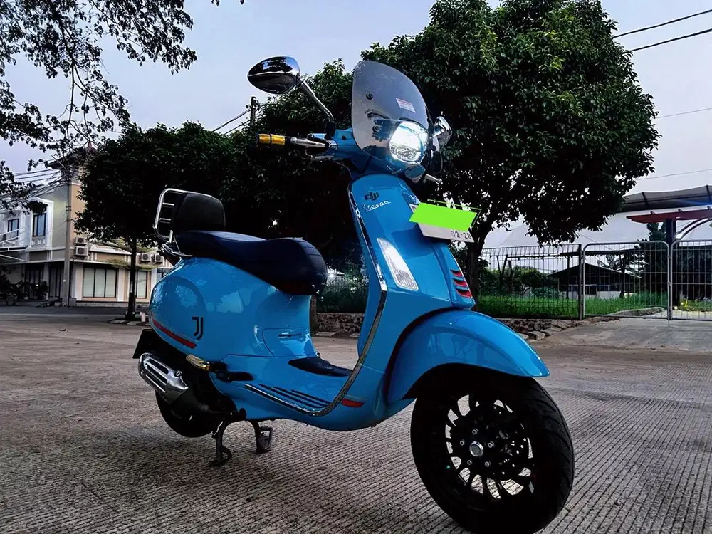VESPA SPRINT S IGET 150 . KM 1000 th 2022 Akhir . Pemakaian pribadi