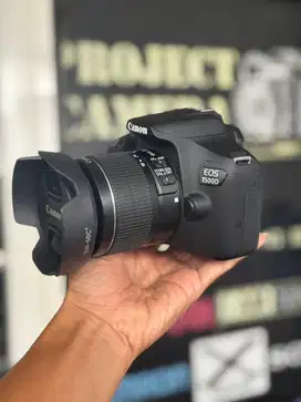 Canon 1500D kit Box lengkap Bonus tas dan memory