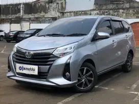 TDP 7,JT Toyota Calya 1.2 G Bensin-AT Silver 2021