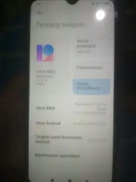 Jual aja xiomi 9c ram 4/64 no minus