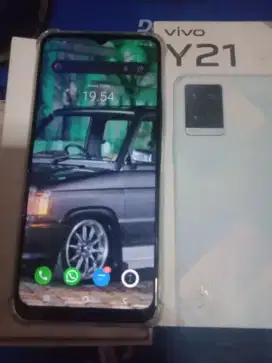 vivo y21 ram 4+1/64 siap pake.