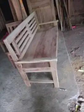 resban atau kursi teras jati