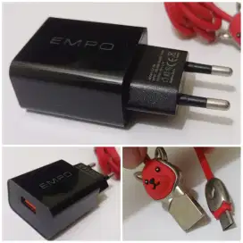 Charger dan Kabel Micro USB