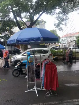 Payung tenda jualan UV 260cm