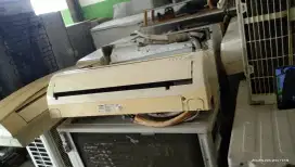 Dijual borongan 8set ac bekas pakai.kondisi hidup