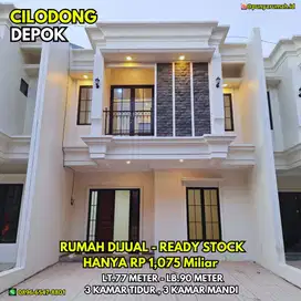 Rumah Dijual Ready Stock Di Cilodong Depok Dekat GDC dan Alun Alun
