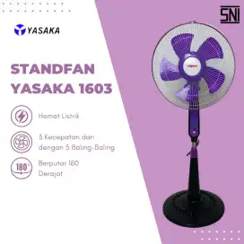 Kipas angin berdiri
merk yasaka
uk 16 inch