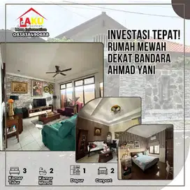 Investasi Tepat! Rumah Mewah Siap Huni Dekat Bandara Ahmad Yani