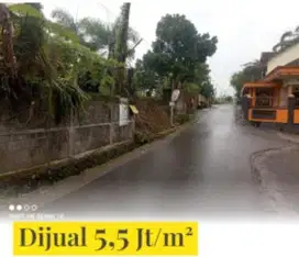 Dijual tanah jln.kaliurang Jogjakarta