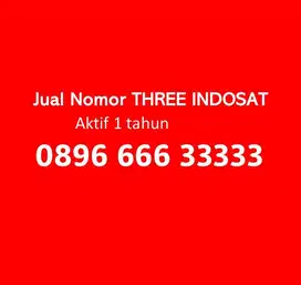 Nomor Cantik Three 3 Indosat 11 digit Im3 internet murah