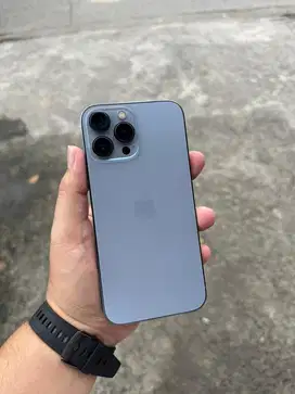 apple iphone 13 pro max 128gb blue exgrs mantap x
