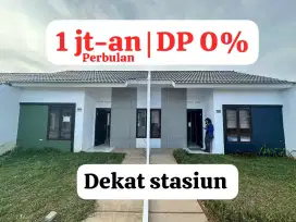 Rumah Subsidi deket stasiun