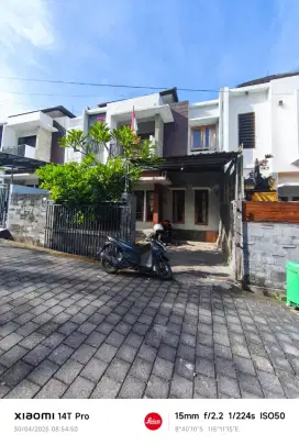 Rumah one gate 2lt 110m2 lingk elit biana raya dempasar barat jl5mtr