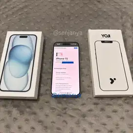 JUAL IPHONE 15 BASIC 128 GB IBOX GARANSI AKTIF MARET 2026
