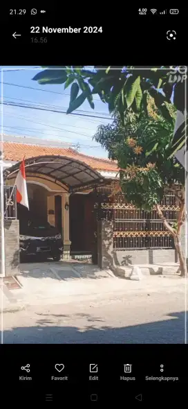 Rumah Nyaman Tinggal pakai