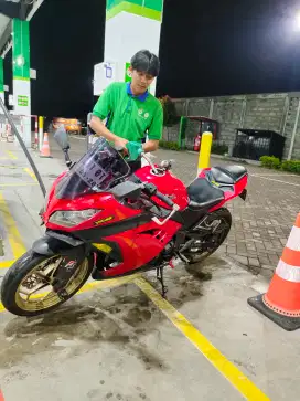 Ninja 250 fi 2013 atas nama sendiri taat pajak