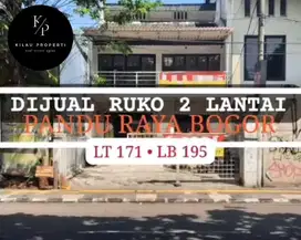 Dijual Ruko Strategis Jalan Raya Utama Pandu Raya Bogor.