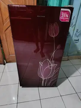Kulkas 1 pintu merek Polytron