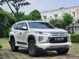 KM.24.RB|TDP 85.JT| PAJERO DAKAR 2.4 AT 2021 PUTIH RASA BARU PERFECT!!