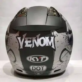 Helm KYT DJ maru venom Size XL baru