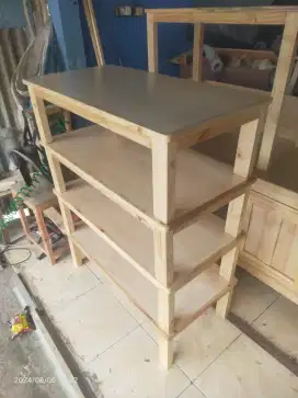 Meja lesehan ukuran 40x80x30