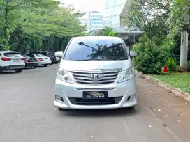 Alphard G Atpm Cash 2012 Silver 2.4 Toyota