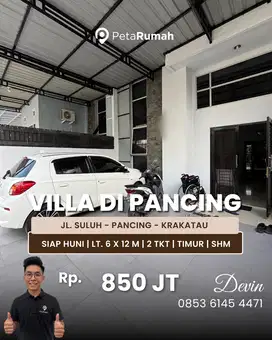 Jual Rumah Tipe Villa Siap Huni Daerah Suluh Pancing