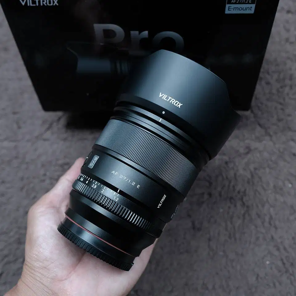 Viltrox AF 27mm F1.2 Pro Like New Fullset Viltrox 27mm For Sony