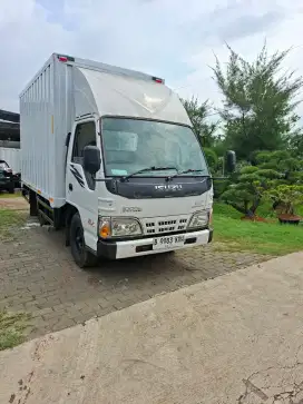 Box Jumbo Tinggi isuzu ELF. NKR.55.Jungkit 4 Ban Engkel .CDE.Antik