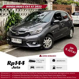 Brio E CVT 2022 Grey DP 5jt Cash Atau Kredit Terbaik SeOLX!