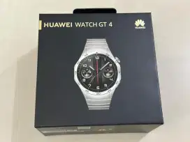 HUAWEI WATCH GT 4 Stainless Steel 46mm fullset ori like new ex kado