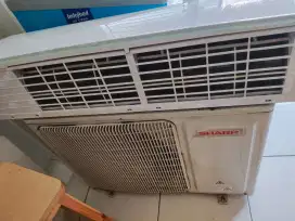 AC sharp 2pk normal siap pakai