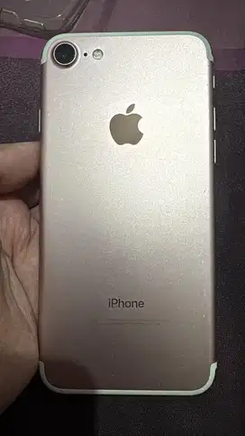 Iphone 7 rosegold 32gb sinyal aman