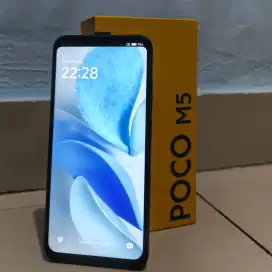 JUAL CEPAT POCO M5 4/128GB SECOND CUMA 1 JUTA!