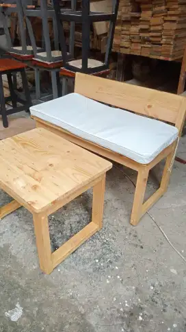 Meja + kursi sender panjang 2