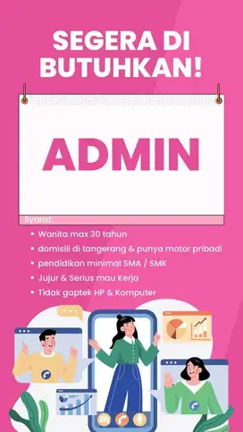 Lowongan Kerja Admin Kantor Loker