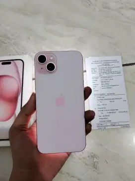 iPhone 15 plus 256 ibox baru 4 bulan