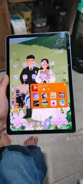Dijual tablet samsung S9 fe wifi + sim card