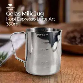 Gelas Milk Jug Kopi Espresso Latte Art Stainless 350ml
