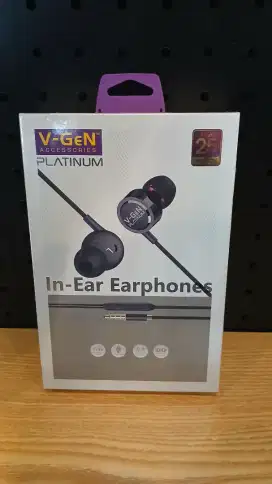 V-GeN Earphone EPW-04 Premium Wired Handsfree Clear Sound Extra Bass
