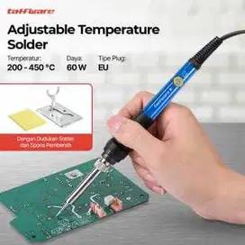 Solder Adjustable Temperatur 200-450 Derajat Celcius 220V 60W