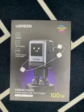 Ugreen ADP 100W Uno Robot GAN wall charger type C Fast charging