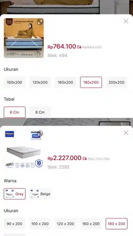 DIJUAL KASUR + MATRAS