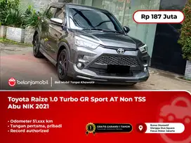 [TANGAN PERTAMA] Toyota Raize 1.0 Turbo GR Sport CVT Abu NIK 2021/2022